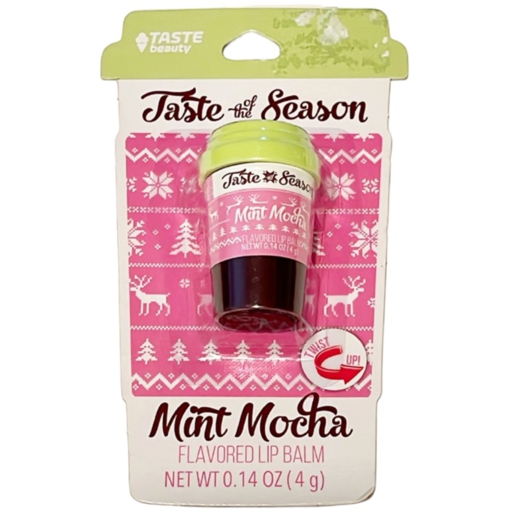 Taste of the Season mint mocha flavored lip balm